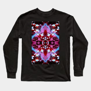 Universum Blumen PATTERN Long Sleeve T-Shirt